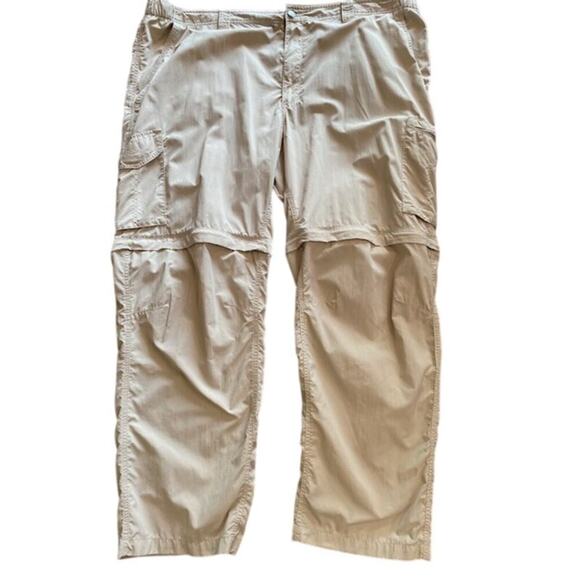 Columbia Men Utility Convertible Cargo Pants Size 48W 32L Straight Leg - Picture 1 of 7